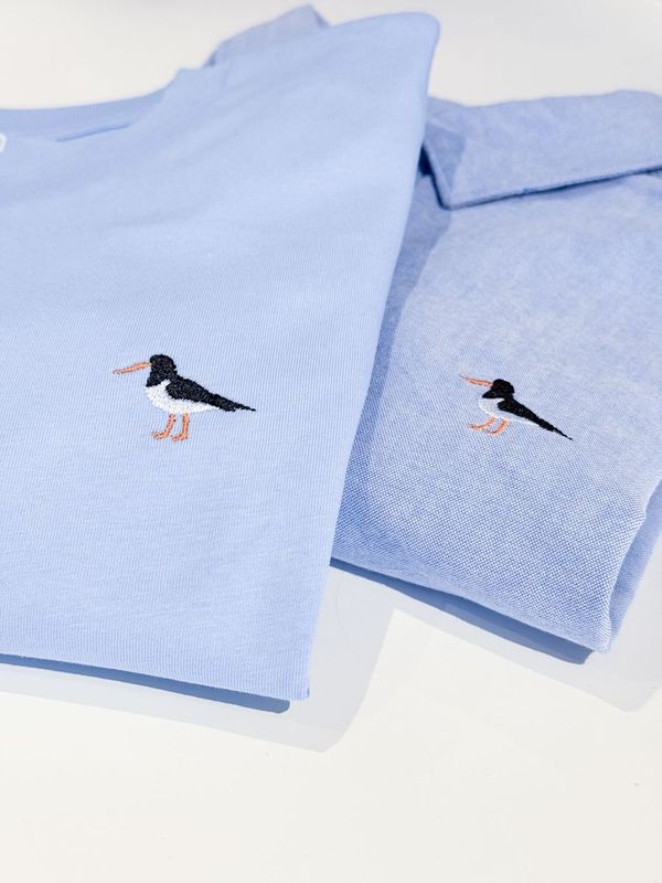 NIEUW! Bio T-shirt - Scholekster - UNISEX