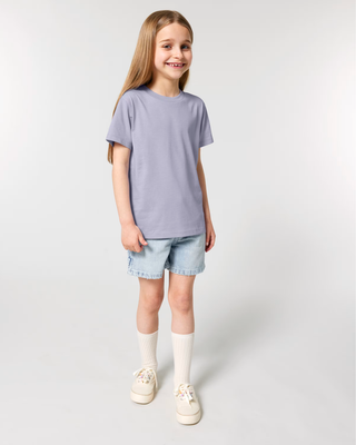 NIEUW! Zelf Samenstellen | Bio T-shirt Lavendel KIDS