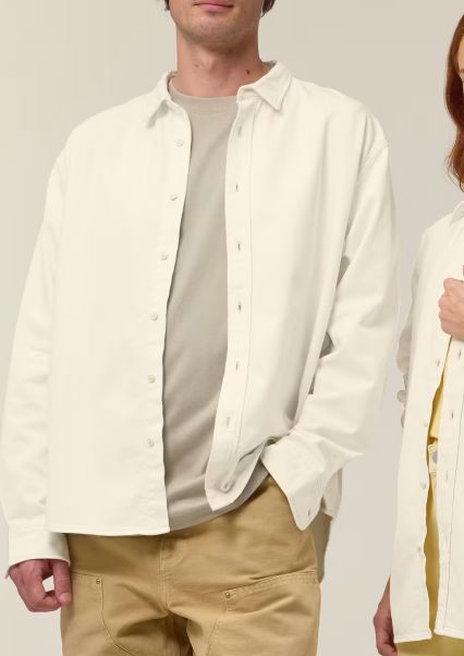 SAMPLE SALE | Overshirt Unisex Naturel / MAAT M SAMPLE SALE | Overshirt Unisex Naturel / MAAT M