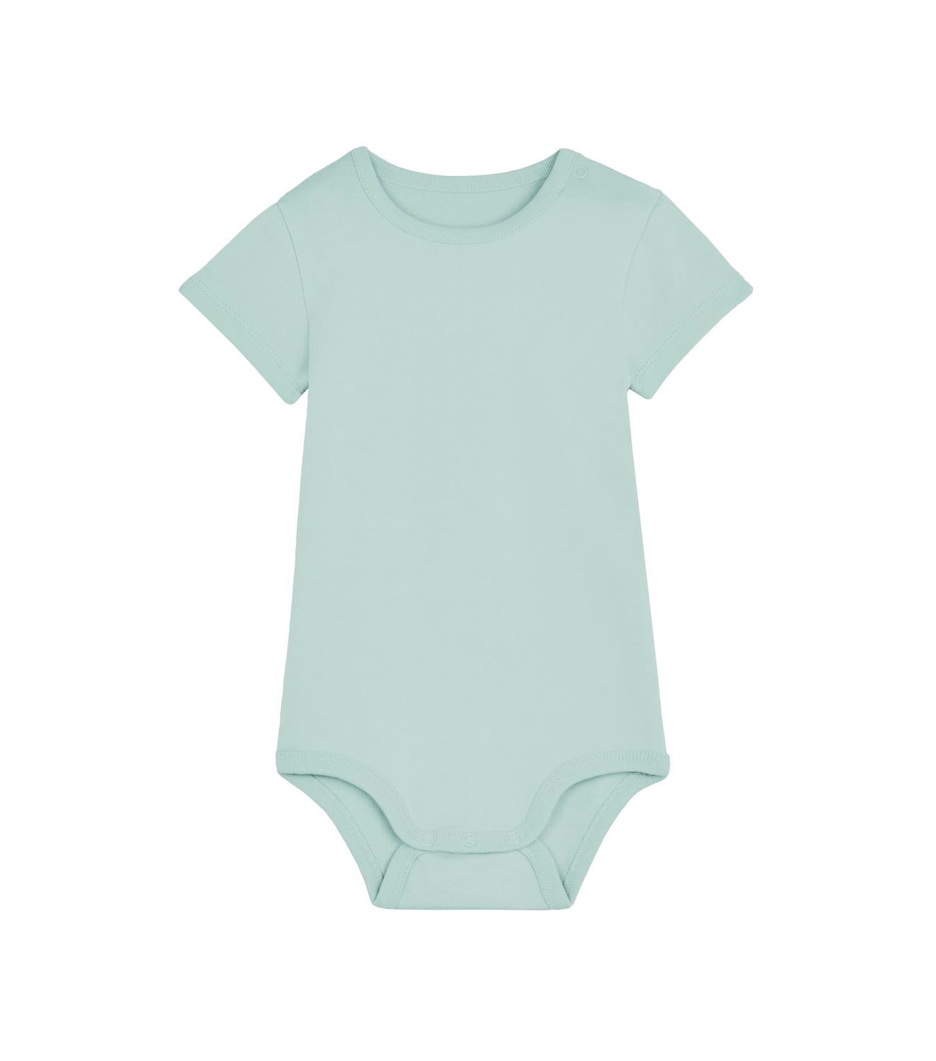 NIEUW! Zelf Samenstellen | Bio Rompertje Mint Groen BABY