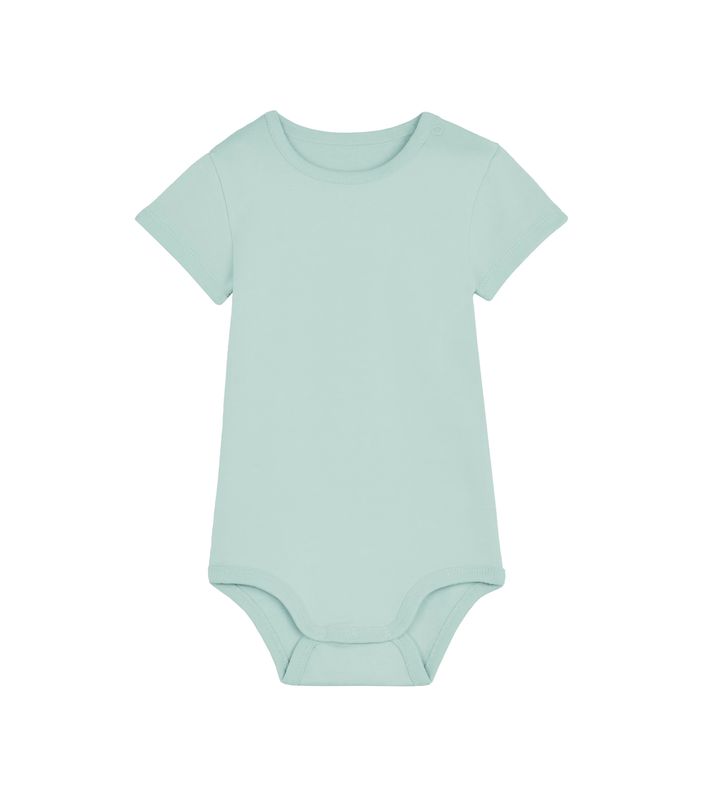 NIEUW! Zelf Samenstellen | Bio Rompertje Mint Groen BABY