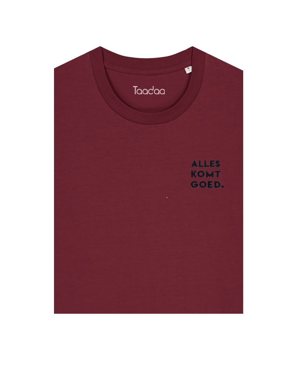 SAMPLE SALE | T-shirt Unisex - Alles Komt Goed | MAAT XS
