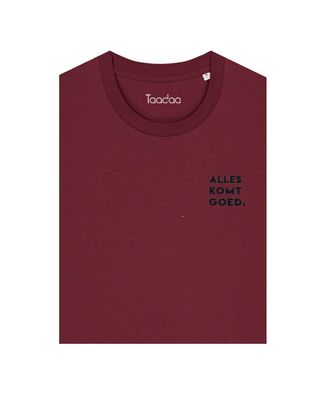 SAMPLE SALE | T-shirt Unisex - Alles Komt Goed | MAAT XS