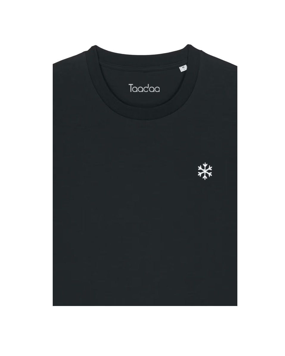 Bio T-shirt - Sneeuwvlok - UNISEX