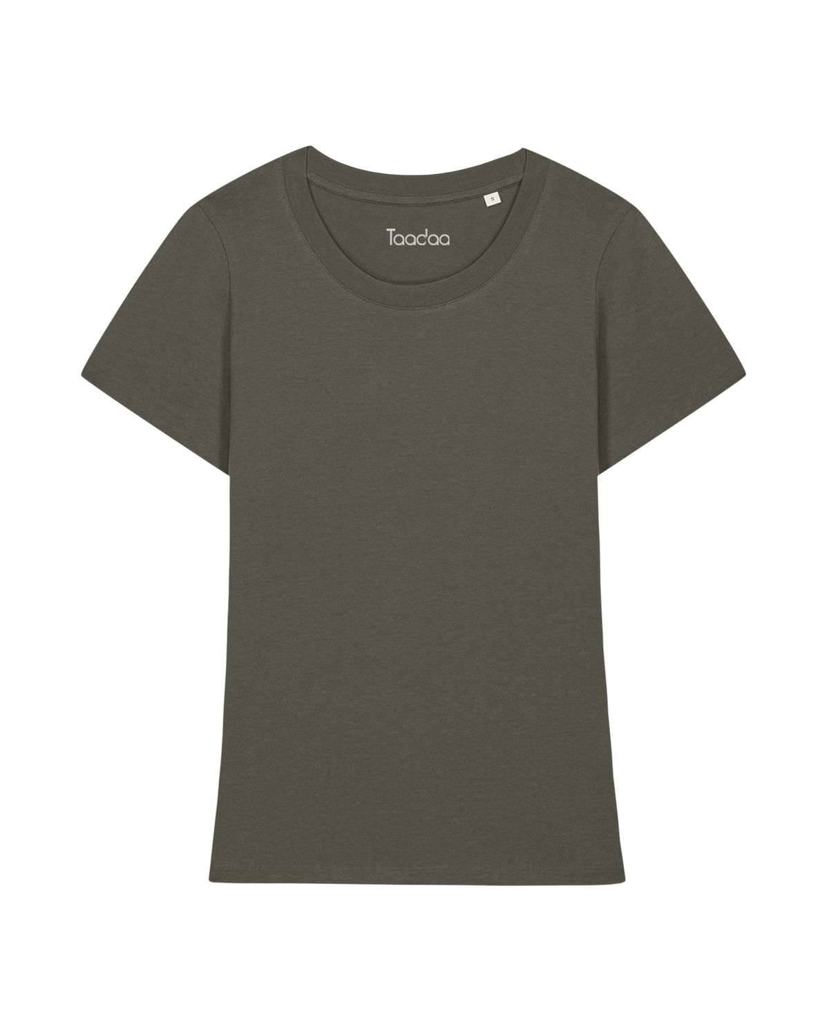 NIEUW MODEL Zelf samenstellen | Bio T-shirt Khaki Groen DAMES NIEUW MODEL Zelf samenstellen | Bio T-shirt Khaki Groen DAMES