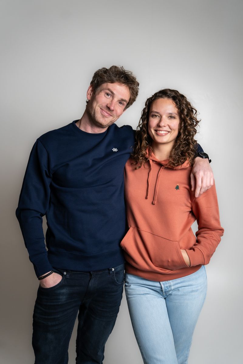 Bio Trui of T-shirt - Kerstboom - UNISEX