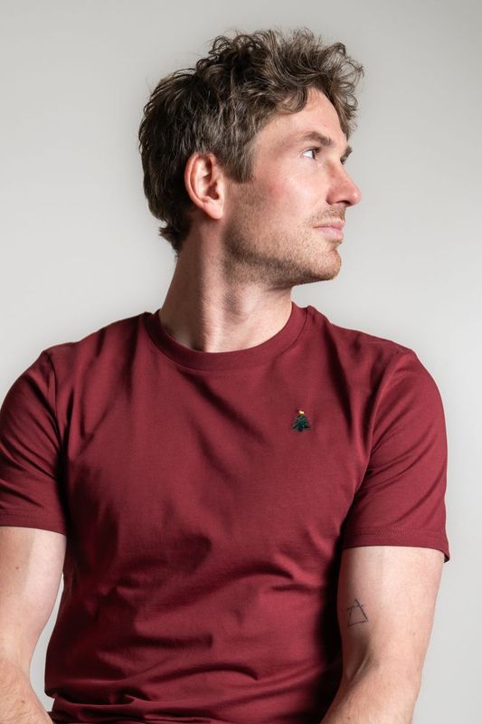 Bio Trui of T-shirt - Kerstboom - UNISEX