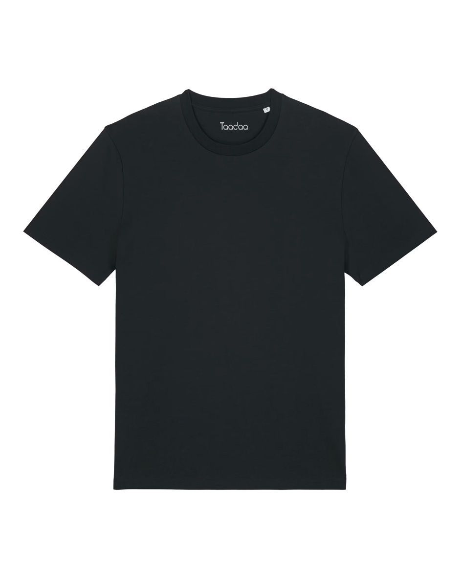 Zelf samenstellen | Bio T-Shirt Diep Zwart UNISEX Zelf samenstellen | Bio T-Shirt Diep Zwart UNISEX