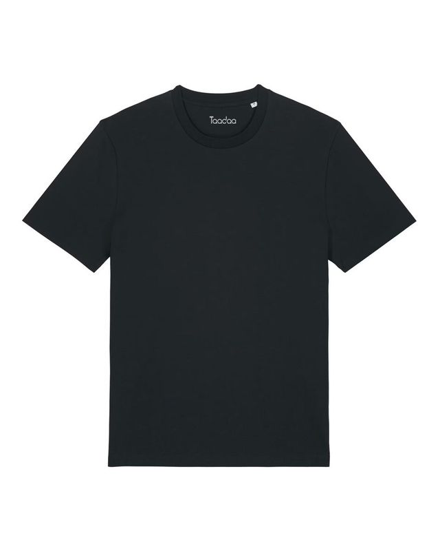 Zelf samenstellen | Bio T-Shirt Diep Zwart UNISEX