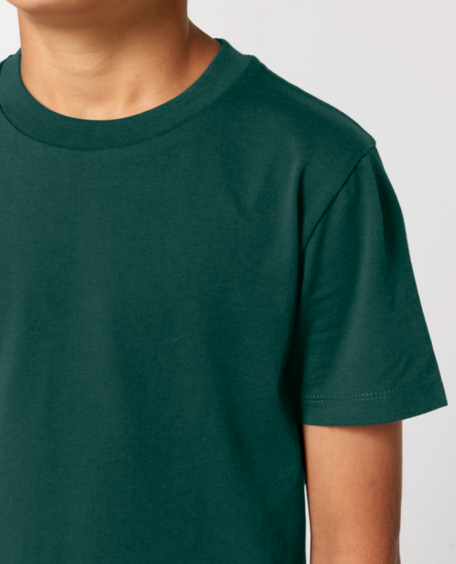 Zelf Samenstellen | Bio T-shirt Donker Groen KIDS