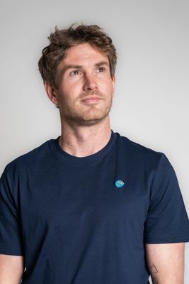 Bio T-shirt - Wereldbol - UNISEX