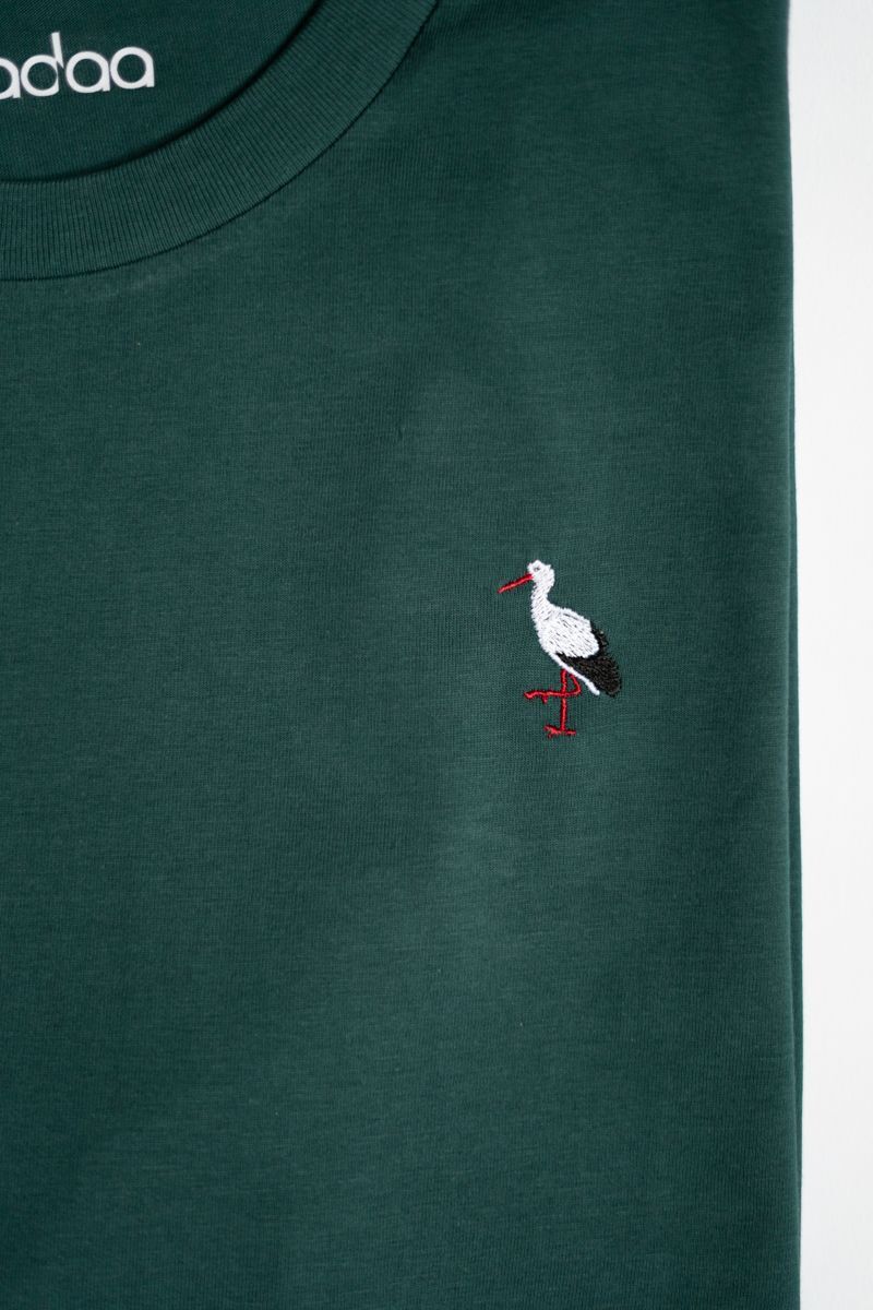 Bio T-shirt - Ooievaar - UNISEX