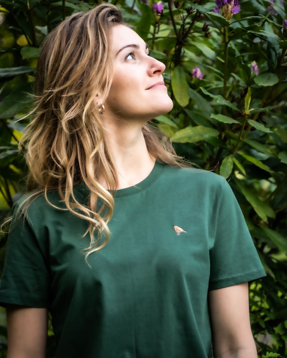 Bio T-shirt - Roodborstje - UNISEX