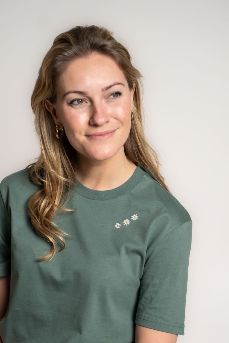 Bio T-shirt - Madeliefjes - UNISEX