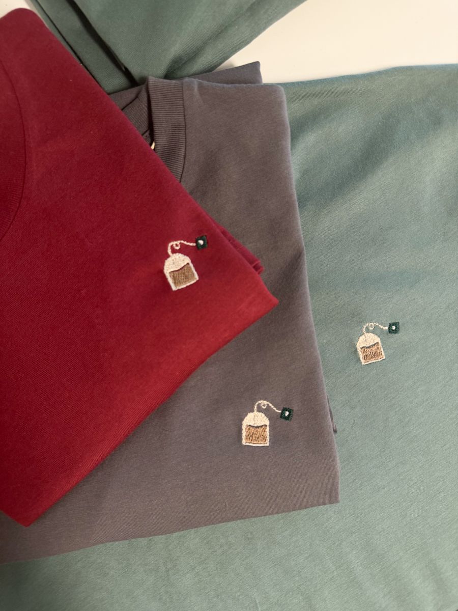 Bio T-shirt - Theezakje - UNISEX