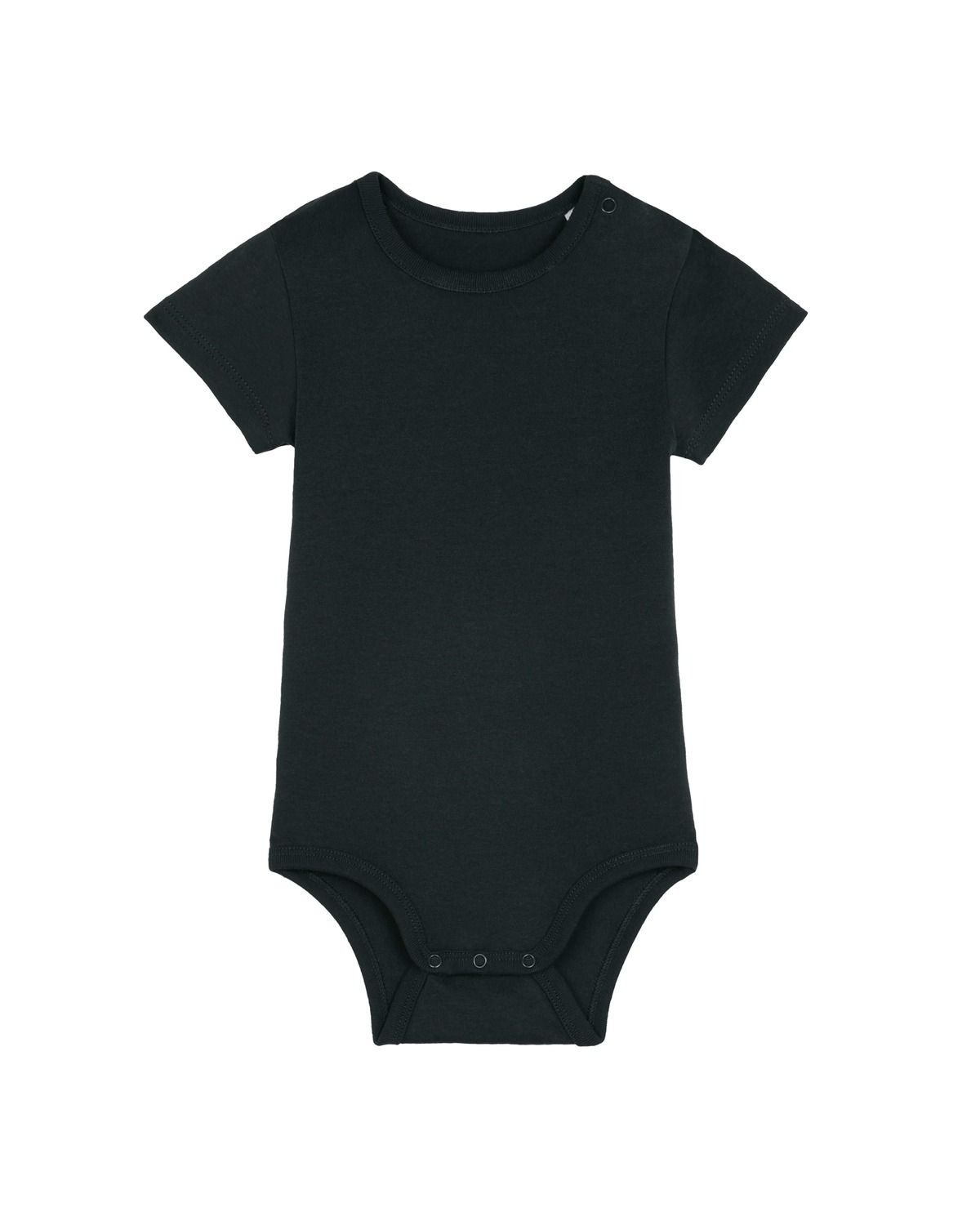Body bébé bio Noir profond BébÉ avec broderie Body bébé bio Noir profond BébÉ avec broderie