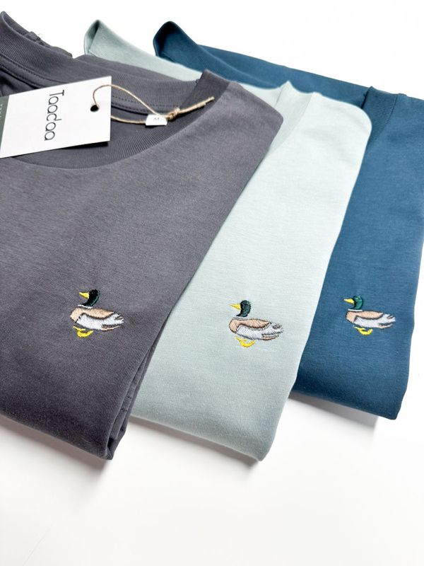 Bio T-shirt - Eend - UNISEX