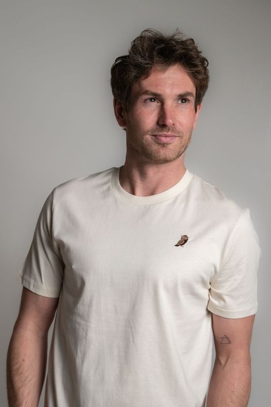 T-shirt met Uil | Biologisch katoen
