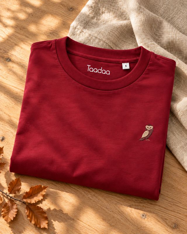 T-shirt met Uil | Biologisch katoen