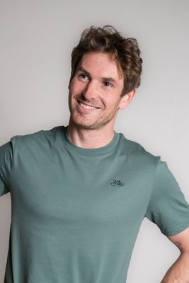 Bio T-shirt - Fiets - UNISEX