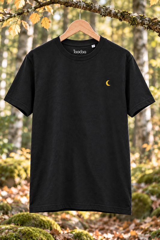 T-shirt met Maan | Biologisch katoen