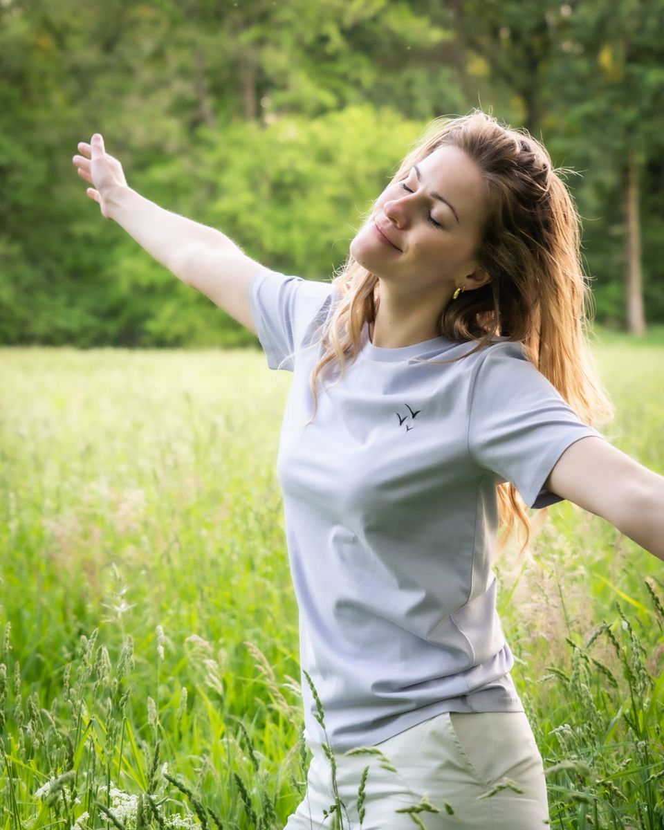 T-shirt met Vogelvrij | Biologisch katoen