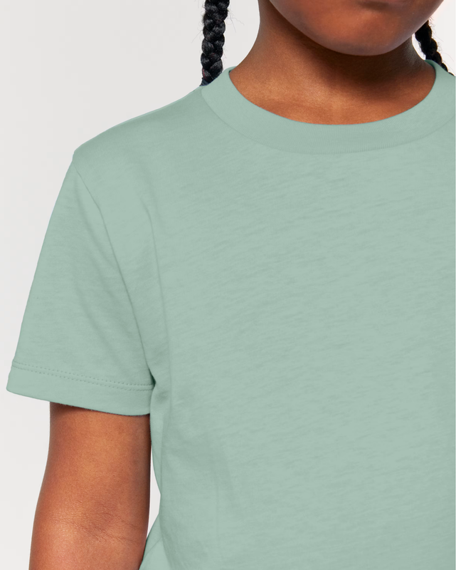 Zelf Samenstellen | Bio T-shirt Aloe Groen KIDS