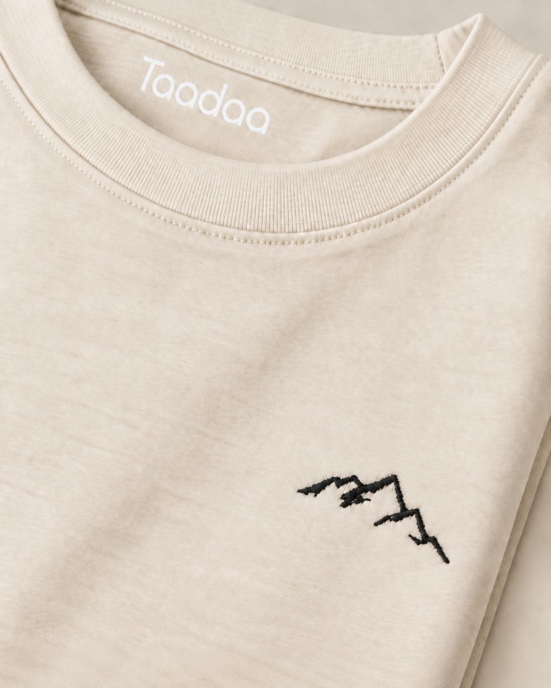 T-shirt met Bergen | Biologisch katoen