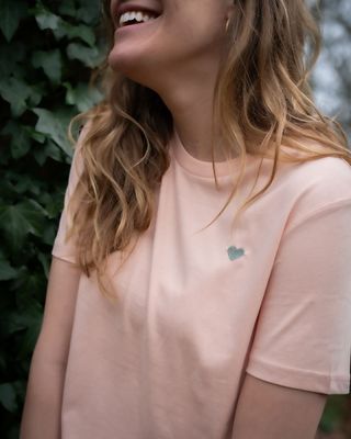 Bio T-shirt - Groen Hart - UNISEX