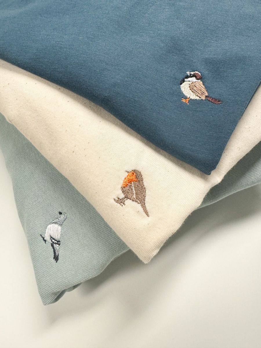 Bio T-shirt - Duif - UNISEX