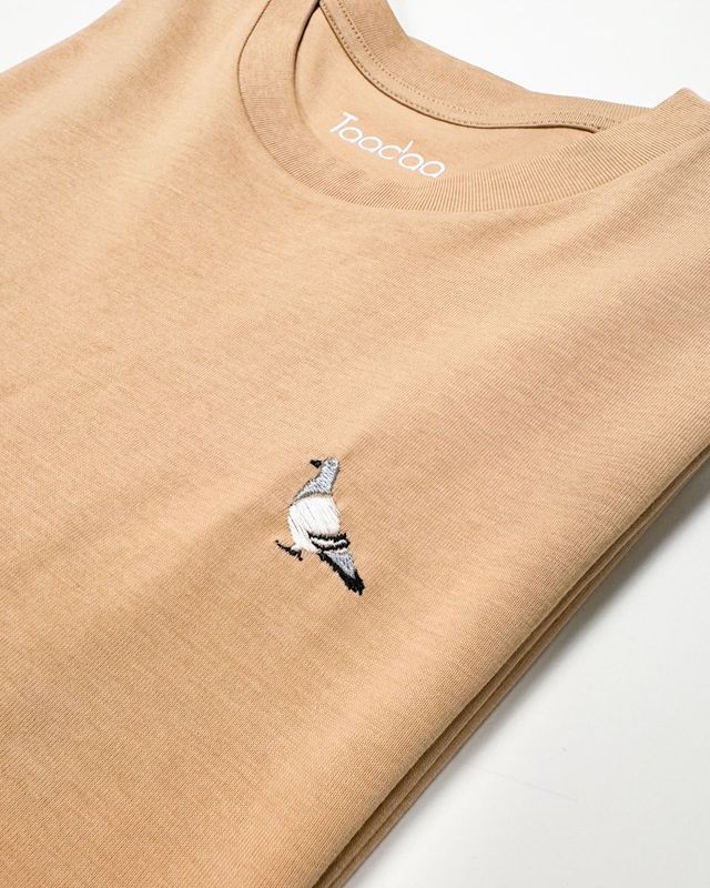 Bio T-shirt - Duif - UNISEX