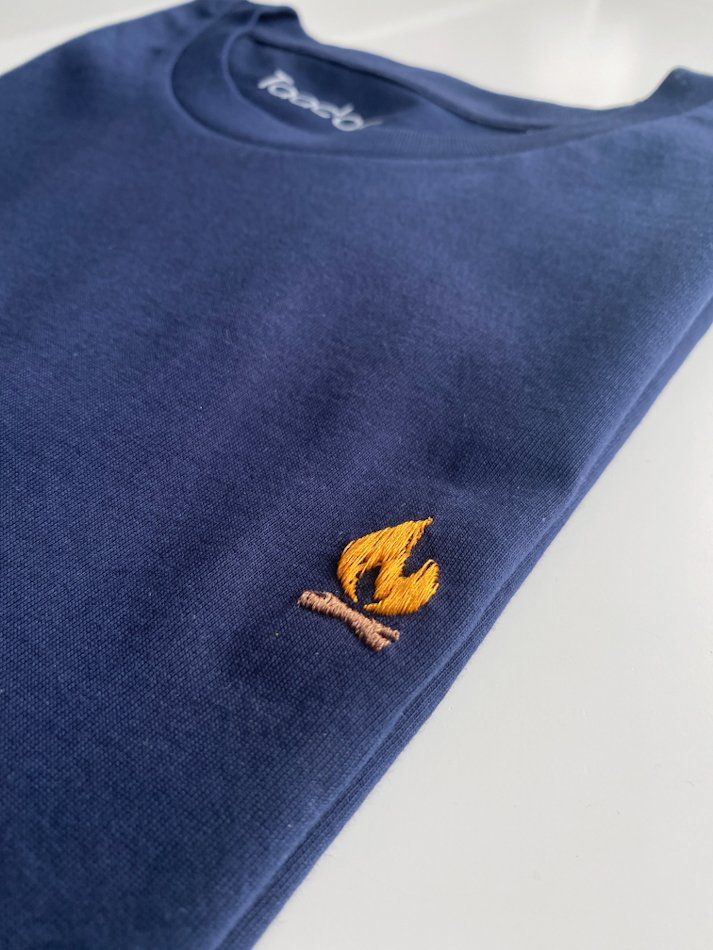 Bio T-shirt - Kampvuur - UNISEX