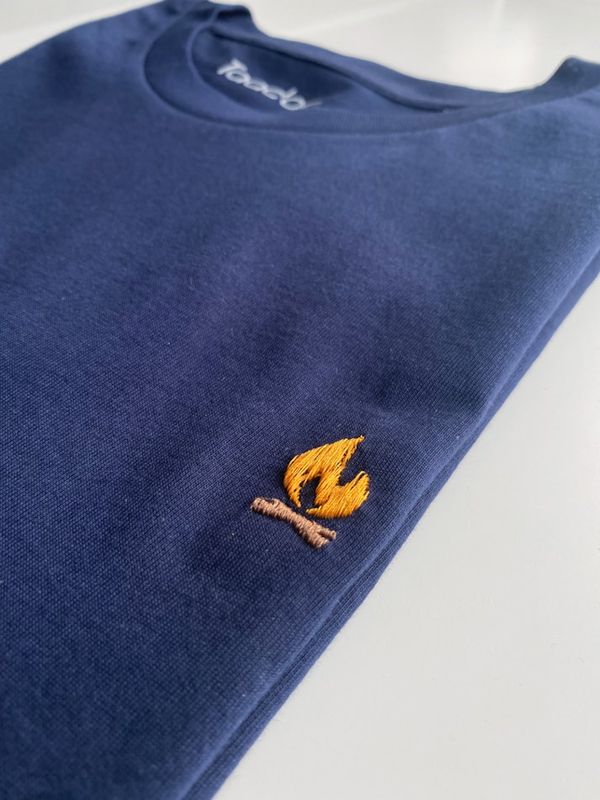 Bio T-shirt - Kampvuur - UNISEX