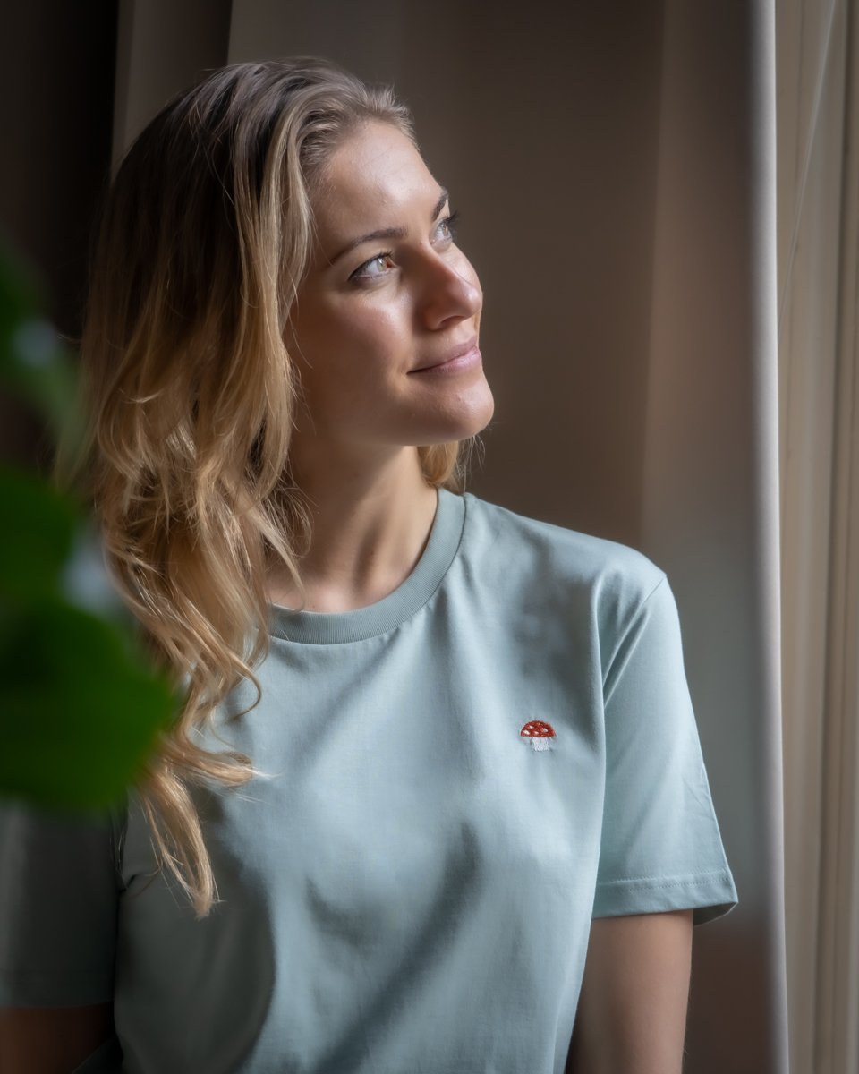 Bio T-shirt - Paddenstoel - UNISEX