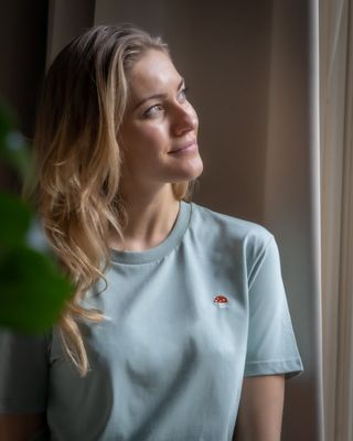 Bio T-shirt - Paddenstoel - UNISEX