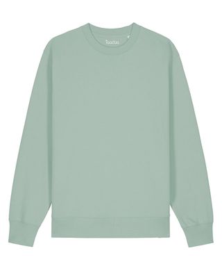 Zelf samenstellen | Bio Trui Aloe Groen UNISEX - Maat 3XL