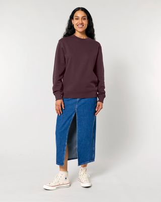 Zelf samenstellen | Bio Trui Rood Bruin UNISEX