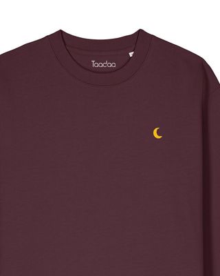Pullover mit Mond | Bio-Baumwolle