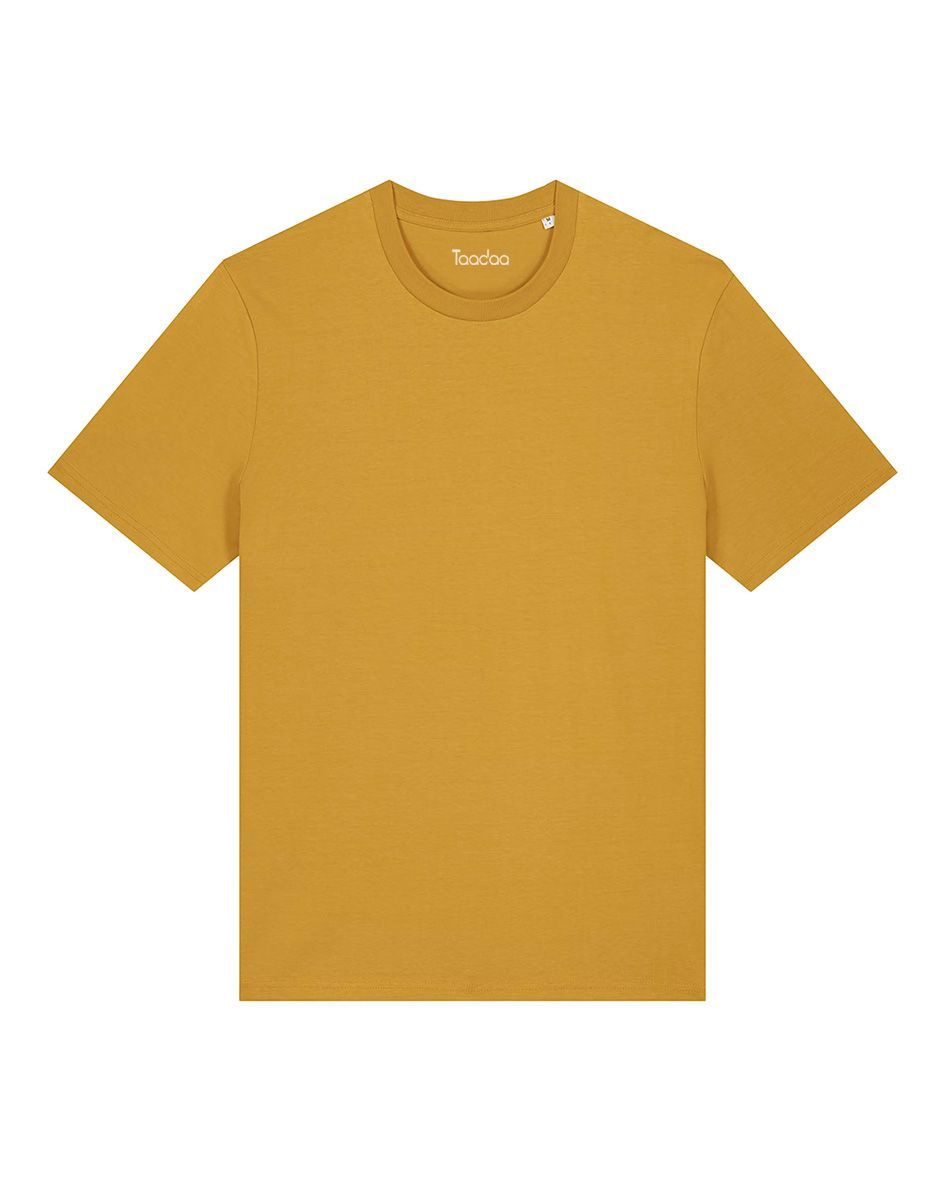 Zelf samenstellen | Bio T-Shirt Oker Geel UNISEX