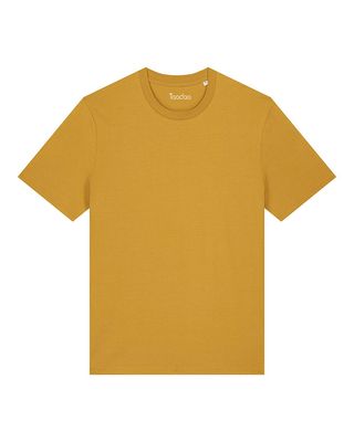 Zelf samenstellen | Bio T-Shirt Oker Geel UNISEX