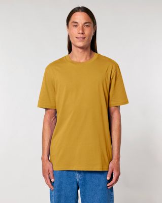 Zelf samenstellen | Bio T-Shirt Oker Geel UNISEX