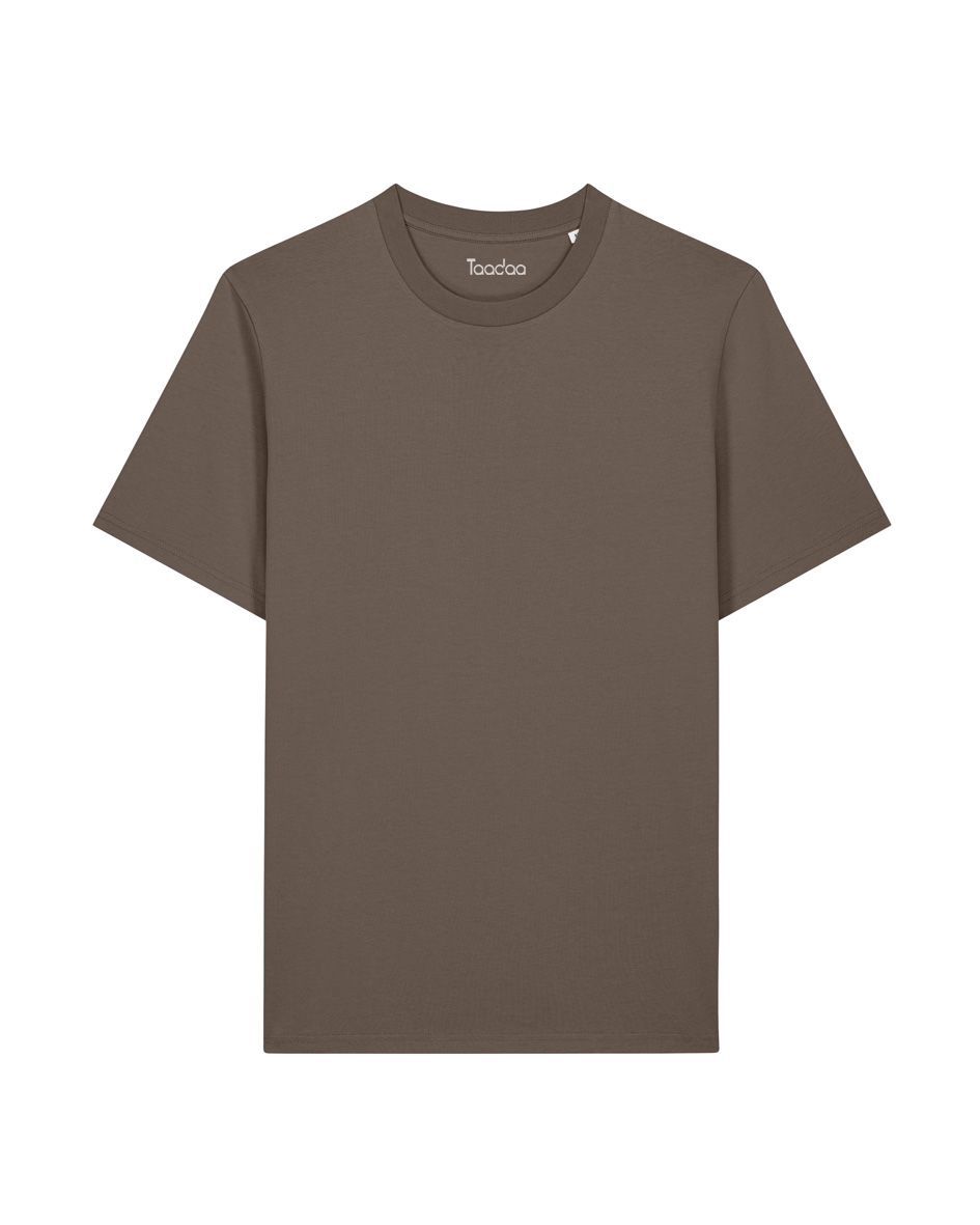 -10% Zelf samenstellen | Bio T-Shirt Mokka Bruin UNISEX