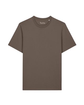 -10% Zelf samenstellen | Bio T-Shirt Mokka Bruin UNISEX