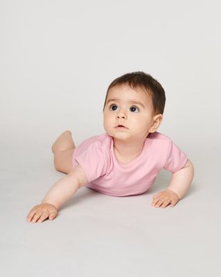 Zelf Samenstellen | Bio Rompertje Zoet Roze BABY