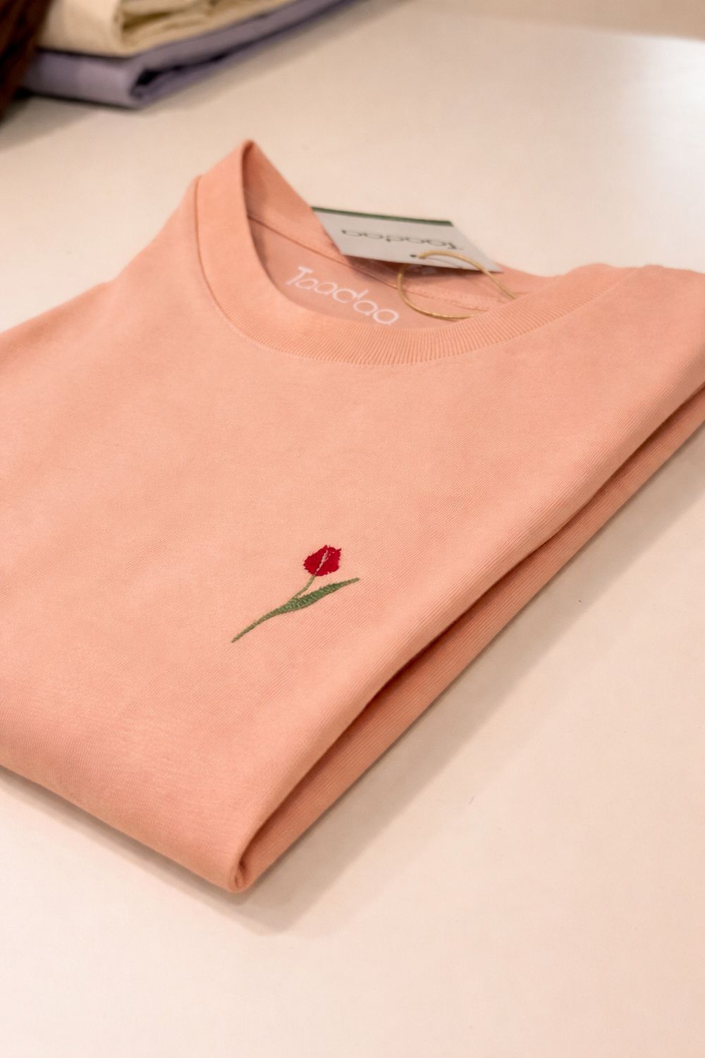 NIEUW Bio T-shirt - Tulp - UNISEX