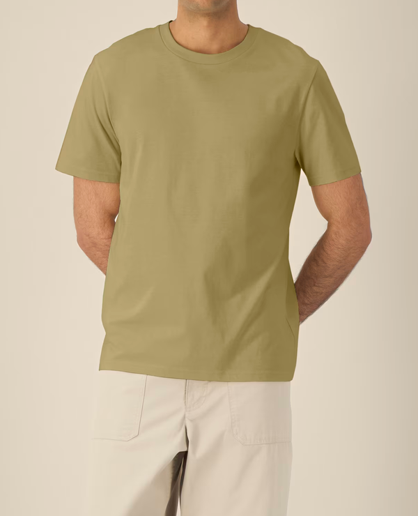 NIEUW! Zelf samenstellen | Bio T-Shirt Olijf Groen UNISEX