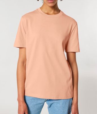 Zelf samenstellen | Bio T-Shirt Perzik Roze UNISEX