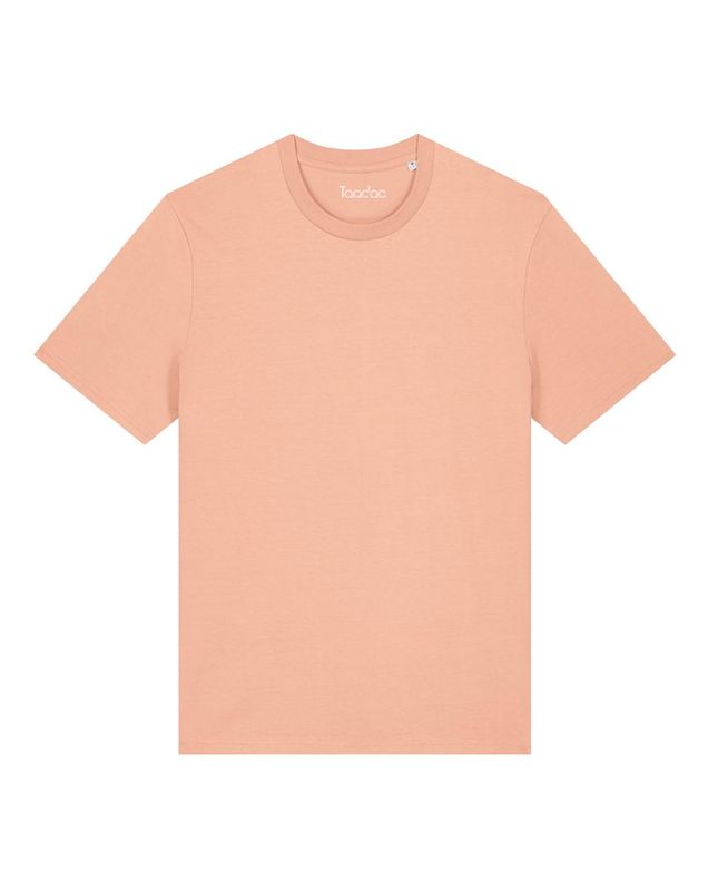 NIEUW! Zelf samenstellen | Bio T-Shirt Perzik Roze UNISEX