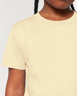 Zelf Samenstellen | Bio T-shirt Boter Geel KIDS