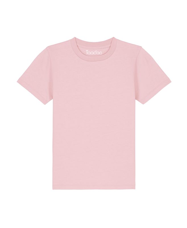 NIEUW! Zelf Samenstellen | Bio T-shirt Zoet Roze KIDS
